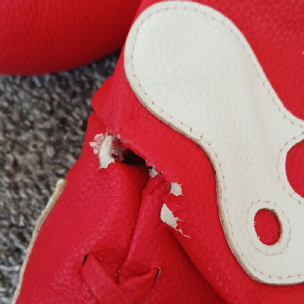 Red Skeleton Teddy Bear Backpack - image 2